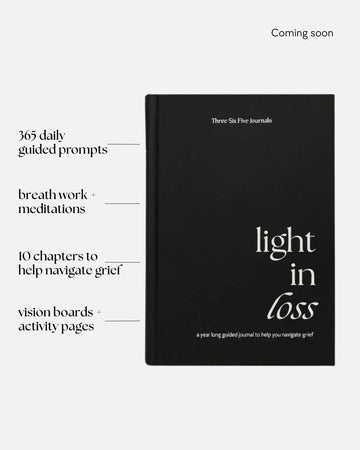 Light In Loss, Grief Journal - Coming soon