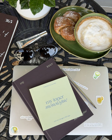 Inner Monologue Blank Notebook