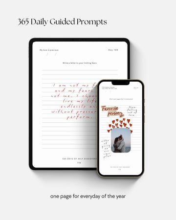 The 365 Days of Self Discovery Journal - Digital Format