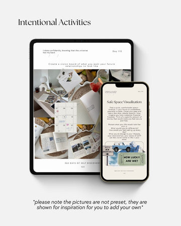 The 365 Days of Self Discovery Journal - Digital Format