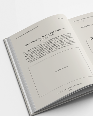 The 365 Days of Self Discovery Journal - Hardcover