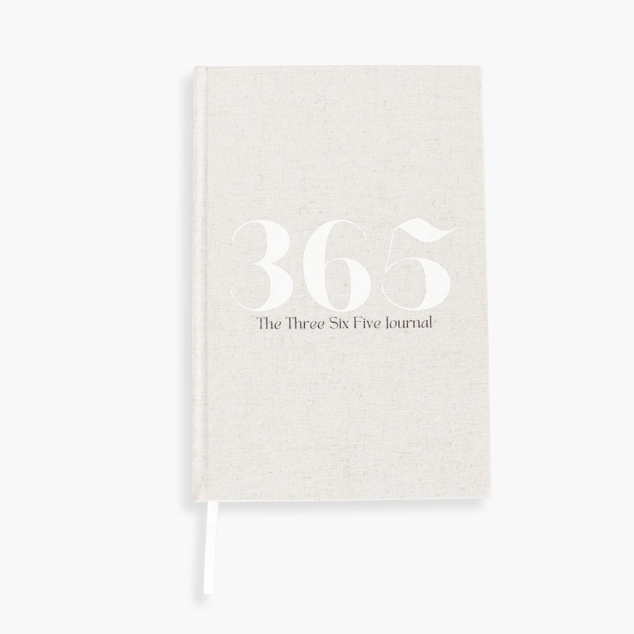 The Three Six Five Journal in Hardcover format on white background